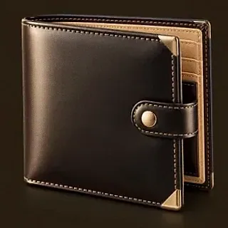 Leather bifold wallet — Ruby Reels